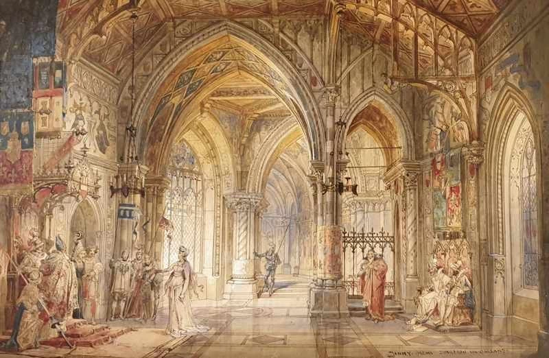 Scenografia Pulzella d'Orleans